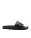 Marcelo Burlon County Of Milan Icon Wings Slides In Black