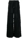 Marcelo Burlon County Of Milan Inside-out Frayed Drawstring Trousers
