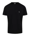 Marcelo Burlon County Of Milan Item O-neck Short-sleeved T-shirt In Black