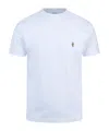 Marcelo Burlon County Of Milan Item O-neck Short-sleeved T-shirt In Blue