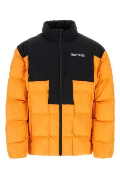 Marcelo Burlon County Of Milan Jackets In Yellow