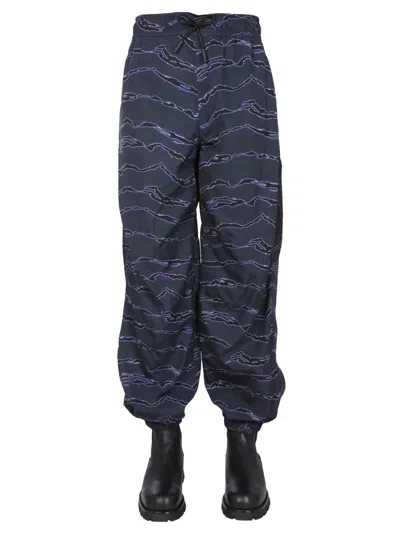 MARCELO BURLON COUNTY OF MILAN JOGGING PANTS WITH CAMOU PRINT