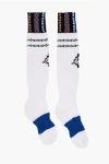 Marcelo Burlon County Of Milan Kappa Stretch Nylon Long Socks