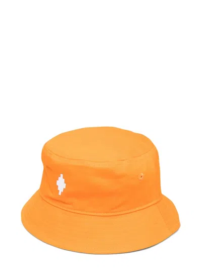 Marcelo Burlon County Of Milan Kids' Mini Bucket Hat In Orange