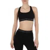 Marcelo Burlon County Of Milan Ladies Logo Sports Bra In Black