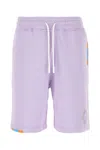 Marcelo Burlon County Of Milan Marcelo Burlon Man Shorts & Bermuda Shorts Lilac Size L Cotton, Polyester