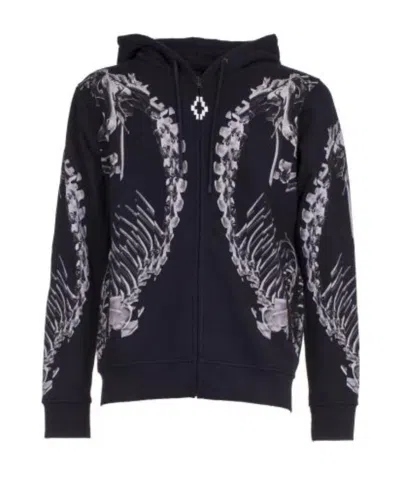 Marcelo Burlon County Of Milan Logo Casual Jacket In Black