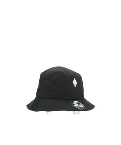 Marcelo Burlon County Of Milan Logo-patch Bucket Hat In Black