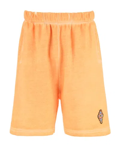 MARCELO BURLON COUNTY OF MILAN MARCELO BURLON COUNTY OF MILAN LOGO-EMBROIDERED SHORTS
