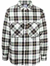 Marcelo Burlon County Of Milan County Of Milan Tartan Padded Shirt