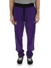 MARCELO BURLON COUNTY OF MILAN LOGO PATCH SWEATPANTS