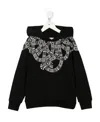Marcelo Burlon County Of Milan Logo-print Cotton Hoodie In Black