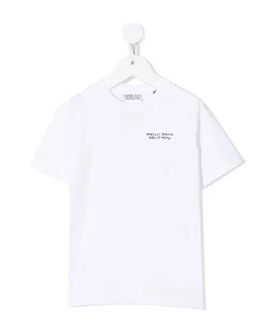 Marcelo Burlon County Of Milan Logo-print Cotton T-shirt In White