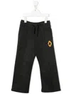 Marcelo Burlon County Of Milan Logo-print Drawstring Sweatpants In 灰色