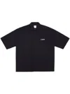 Marcelo Burlon County Of Milan Hemd Mit Logo-print In Schwarz