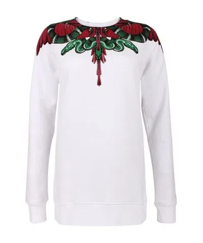 Marcelo Burlon County Of Milan Logo Sweater In White