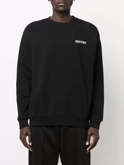Marcelo Burlon County Of Milan Logo Sweatshirt In Black  