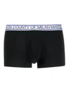 Marcelo Burlon County Of Milan Logo-waistband Boxers In Black