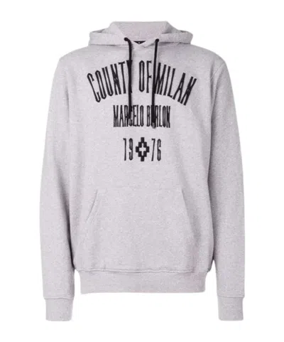 Marcelo Burlon County Of Milan Long-sleeved Sweater In White