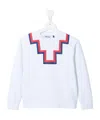 Marcelo Burlon County Of Milan Long-sleeved Sweater In White