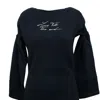 Marcelo Burlon County Of Milan Love Till The End Zipped Sweatshirt Dress - Black In Black