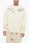 Marcelo Burlon County Of Milan Aop Wind Feather Sweater Marcelo Burlon