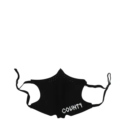 Marcelo Burlon County Of Milan Marcelo Burlon Face Mask For Men Black Fabric