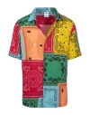 Marcelo Burlon County Of Milan Marcelo Burlon Bandana Print Shirt In Fantasy
