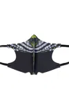 Marcelo Burlon County Of Milan Birds Wings Printed Knitted Face Mask