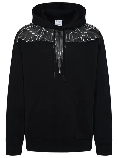Marcelo Burlon County Of Milan Marcelo Burlon Black Cotton Sweatshirt