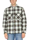 Marcelo Burlon County Of Milan County Of Milan Tartan Padded Shirt In Green