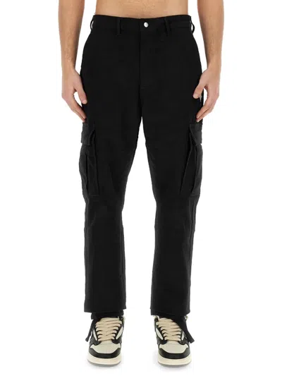 Marcelo Burlon County Of Milan Marcelo Burlon Cargo Pants In Black