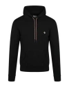 Marcelo Burlon County Of Milan Embroidered Cross Drawstring Hoodie In Black