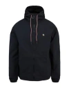 Marcelo Burlon County Of Milan Black Lightweight Windbreaker Jacket In Black