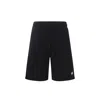 Marcelo Burlon County Of Milan Marcelo Burlon Bermuda With Logo In 黑色的