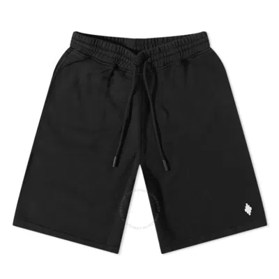 Marcelo Burlon County Of Milan Marcelo Burlon Cross Basketball Cotton Shorts In White/black