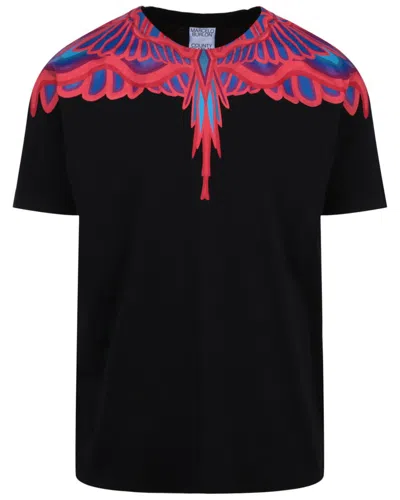 MARCELO BURLON COUNTY OF MILAN MARCELO BURLON CURVES WINGS REGULAR T-SHIRT