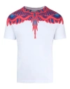 Marcelo Burlon County Of Milan Curves Wings T-shirt In Fantasy