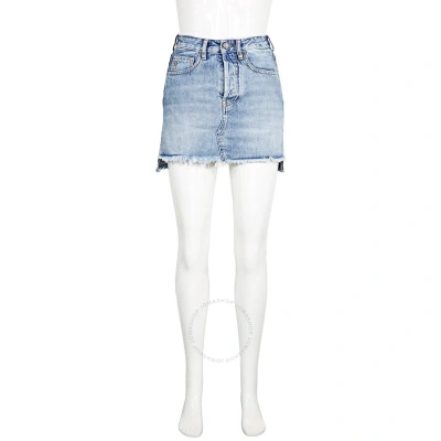 Marcelo Burlon County Of Milan Marcelo Burlon Denim Blue Skirt