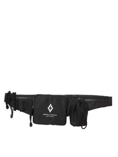 Marcelo Burlon County Of Milan Marcelo Burlon Fanny Cross Print Belt Pack
