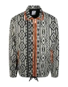 Marcelo Burlon County Of Milan Marcelo Burlon Folk Jacquard Coach Jacket Man Jacket Multicolored Size M Polyester In Fantasy