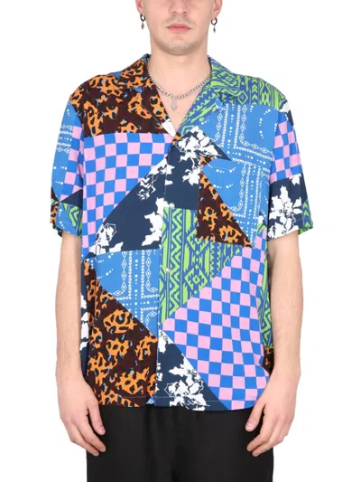Marcelo Burlon County Of Milan Marcelo Burlon Hawaii Mix & Match Shirt In Multi