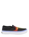 Marcelo Burlon County Of Milan Marcelo Burlon Man Sneakers Black Size 7 Textile Fibers In Black