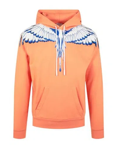MARCELO BURLON COUNTY OF MILAN MARCELO BURLON ICON WINGS HOODIE MAN SWEATSHIRT MULTICOLORED SIZE XXL COTTON