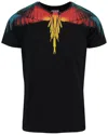 Marcelo Burlon County Of Milan Marcelo Burlon Icon Wings Graphic T-shirt Man T-shirt Multicolored Size Xxl Cotton