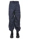 Marcelo Burlon County Of Milan Marcelo Burlon Jogging Pants With Camou Print In Black