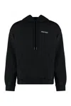Marcelo Burlon County Of Milan Tempera Cross Cotton Hoodie