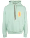 Marcelo Burlon County Of Milan Macrame Cross Patch Hoodie