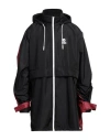 Marcelo Burlon County Of Milan Marcelo Burlon Man Coat Black Size M Polyester, Silicone In Black