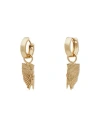 Marcelo Burlon County Of Milan Marcelo Burlon Man Earrings Gold Size - Metal